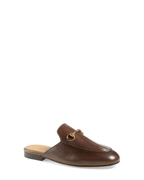 gucci brown mules|gucci princetown mules on sale.